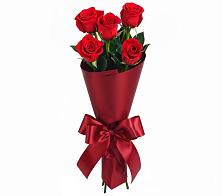 Букет 5 Красных роз Эдлесс Лав в Одесском