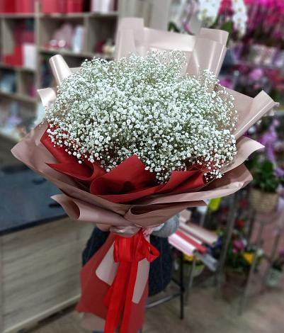Букет цветов из: Гипсофила в Одесском