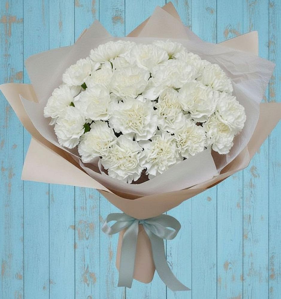 Букет цветов из: Гвоздики в Одесском