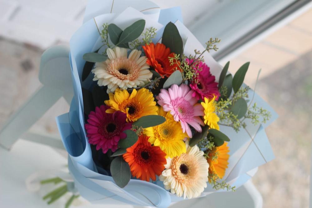 Букет цветов из: Герберы в Одесском