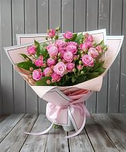 Букет Розовый кустик #REPLACE_PRED# Одесском