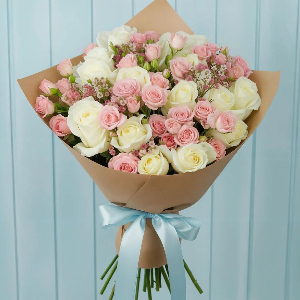 Букет цветов из: Розы в Одесском