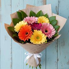 Букет цветов из:  Герберы в Одесском