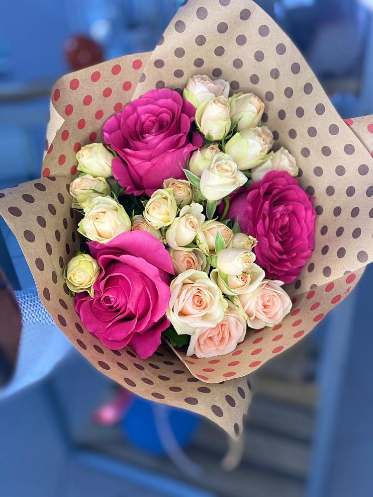 Букет цветов из: Розы в Одесском