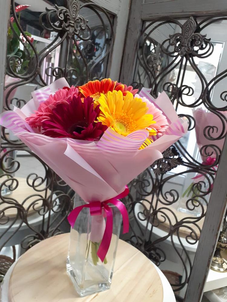 Букет цветов из: Герберы в Одесском