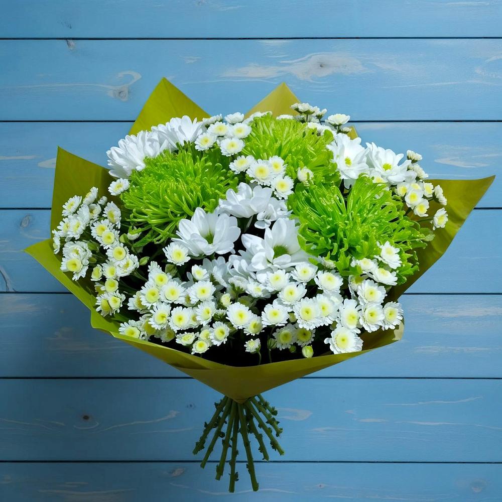 Букет цветов из: Хризантемы в Одесском
