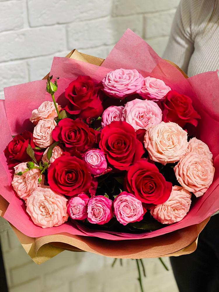 Букет цветов из: Розы в Одесском