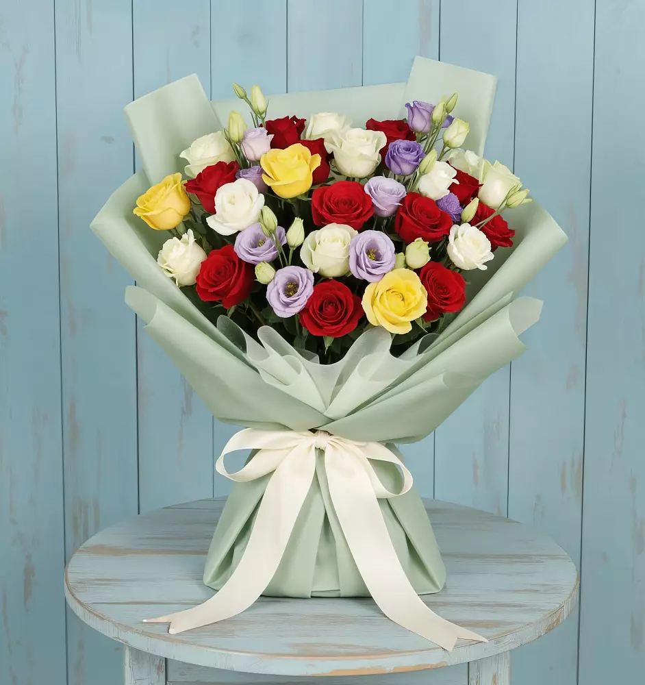 Букет цветов из: Розы в Одесском