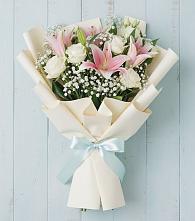 Букет цветов из:  Лилии в Одесском